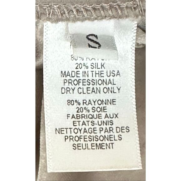 Sablyn Wide Leg Velvet Pant in Grey NWT Size Small - Picture 4 of 5